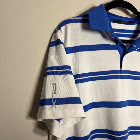 RLX Ralph Lauren Striped Golf Polo - Picture 3 of 3